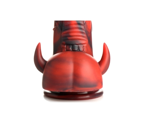 Horny Devil - Demon Silicone Dildo - Red