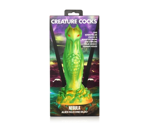 Nebula - Alien Silicone Dildo - Green