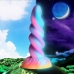 Moon Rider - Glow-in-the-Dark Unicorn Dildo