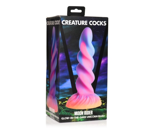 Moon Rider - Glow-in-the-Dark Unicorn Dildo