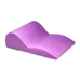 Contoured Love Cushion - Purple