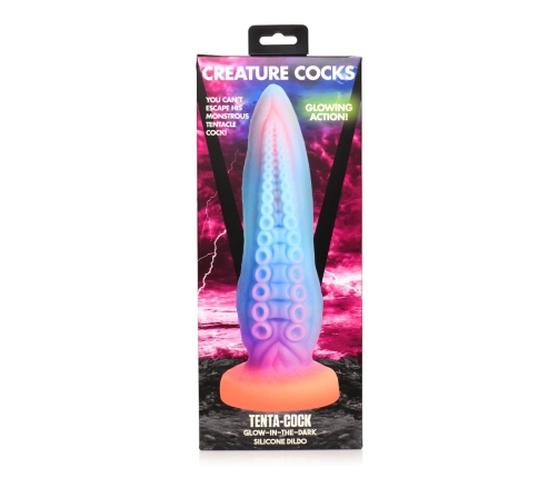 Tenta-Cock - Glow-in-the-Dark Silicone Dildo