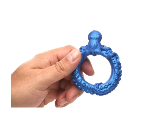 Poseidon's Octo-Ring - Silicone Cock Ring - Blue