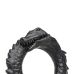 Black Caiman - Silicone Cock Ring - Black