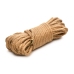 Kink Premium Braided Jute Rope 10m - Durable Natural Bondage Cord