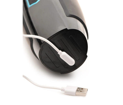 The Milker Max - 14X Thrusting and Vibrating Masturbator - Black