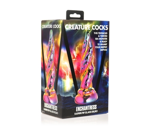Enchantress - Rainbow Glass Dildo