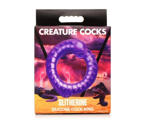 Slitherine - Silicone Cock Ring - Purple