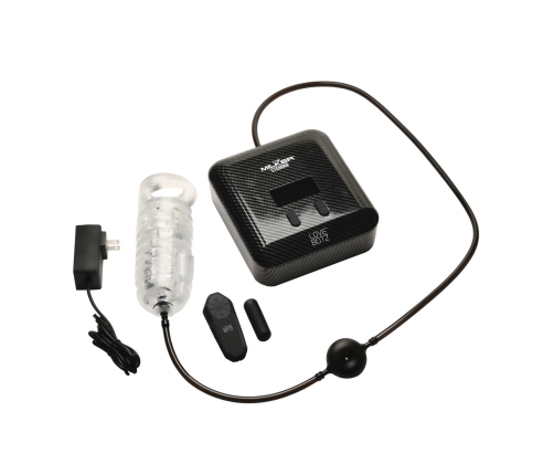 XR Brands Milker Stamina Transparent Automatic Suction & Vibration System