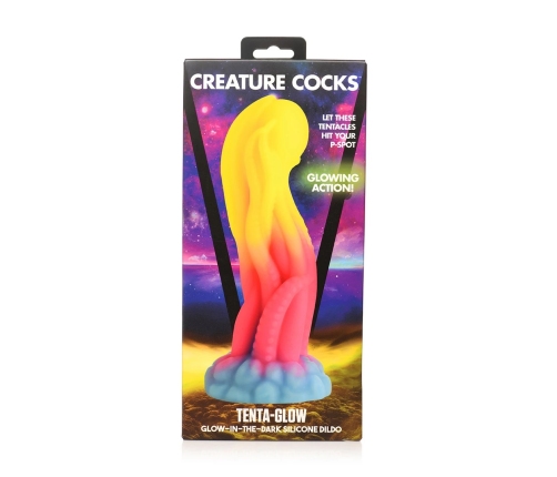 Tenta Glow - Glow-in-the-Dark Silicone Dildo