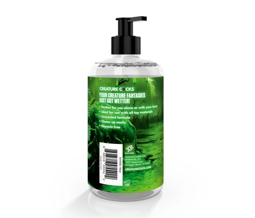 Creature Slime Water-Based Lubricant 473ml - Odorless, Glycerin-Free Formula