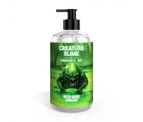 Creature Slime Water-Based Lubricant 473ml - Odorless, Glycerin-Free Formula
