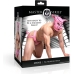 XR Brands Swine Neoprene Hood Pink - Adjustable Pig Mask, Large Size