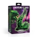 Creature Cocks Glowzilla Silicone Fantasy Model, Glow-in-the-Dark Green/Black
