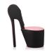 XR Brands Silla Stiletto rożowa - designerski fotel z eko-skory