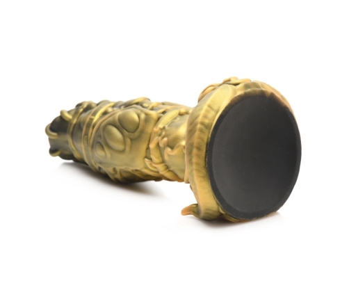 XR Brands Minotauro Rey silikonowy model intymny złoty 23,6 cm