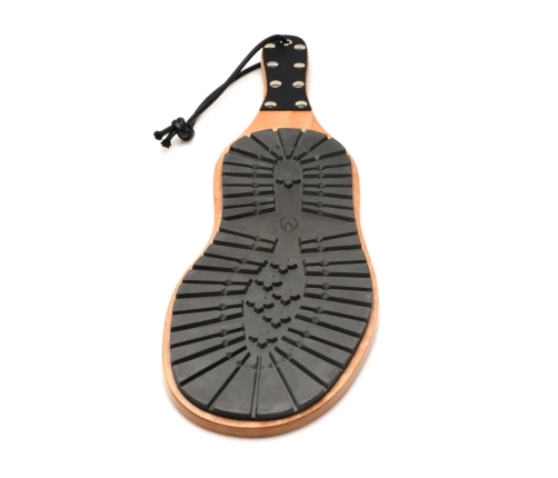 XR Brands Master Series Tread Boot Paddle Black 18.1
