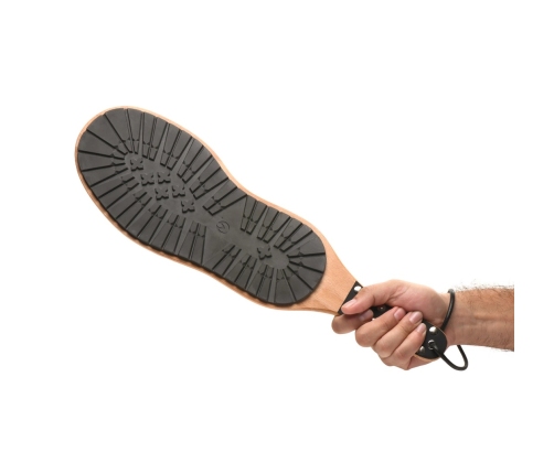XR Brands Master Series Tread Boot Paddle Black 18.1