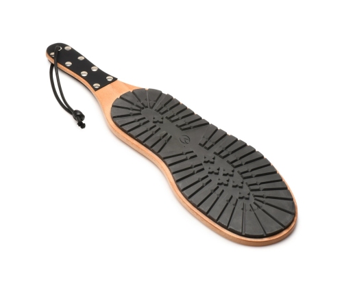 XR Brands Master Series Tread Boot Paddle Black 18.1