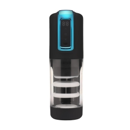XR Brands Roto-Stroke Black Thrusting & Rotating Intimate Machine