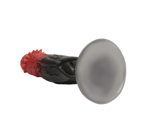 XR Brands Count Cockula Silicone Model Red/Black 9in Suction Base