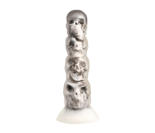 XR Brands Tower of Doom Silicone Fantasy Model, Grey, 18 cm