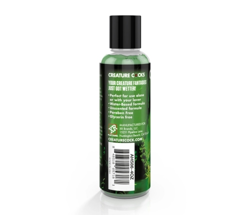 Creature Slime Green Water-Based Lubricant 118ml Unscented Formula