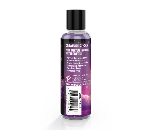 Creature Slime Purple Water-Based Lubricant 118ml Unscented Formula