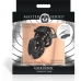 XR Brands Lock Down Black Chastity Cage Adjustable Fit System