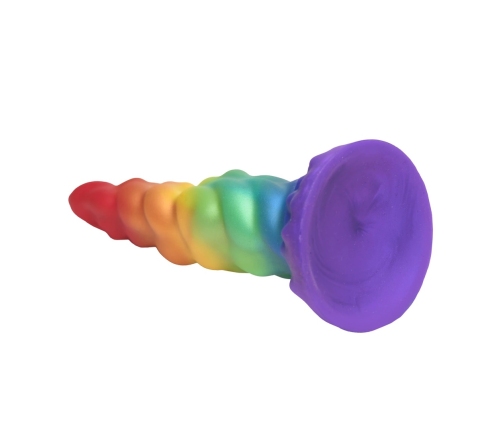 Magic Rider Silicone Fantasy Model Rainbow Unicorn Horn 17cm by XR Brands