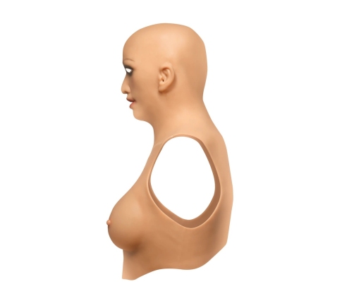 Smitizen Silicone Transformation Suit C-Cup - Head, Neck & Chest Covering