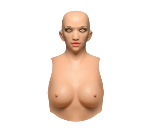 Smitizen Silicone Transformation Suit C-Cup - Head, Neck & Chest Covering