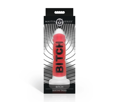 XR Brands Premium Silicone Intimate Machine Red 7.3'' Ribbed Suction Cup