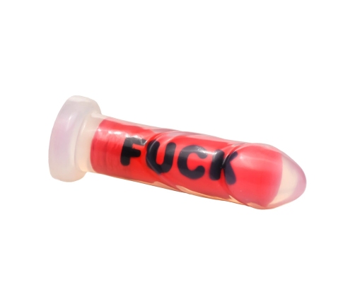 NS Novelties Silicone Intimate Machine Red 7.3" Ribbed Suction Base