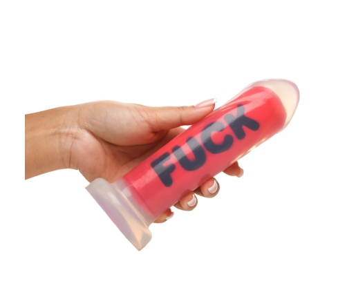 NS Novelties Silicone Intimate Machine Red 7.3" Ribbed Suction Base