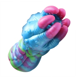 XR Brands Asstra Silicone Intimate Trainer Blue/Purple 7in