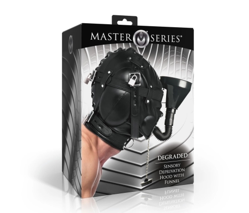 XR Brands Degraded Sensory Deprivation Hood Black Adjustable System