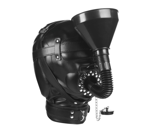 XR Brands Degraded Sensory Deprivation Hood Black Adjustable System