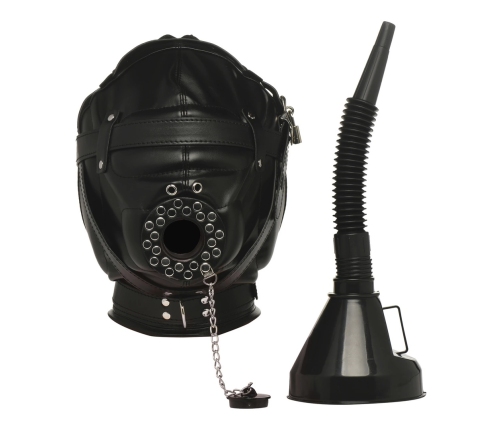 XR Brands Degraded Sensory Deprivation Hood Black Adjustable System
