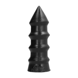 Domestic Partner Bunker Buster Black Large Anal Plug Soft Rubber