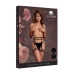 Obsessive Double Strap Garter Belt Black Adjustable One Size