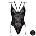 Obsessive Black Lace Bodysuit - Wireless, Adjustable, One Size Obsessive Black Lace Bodysuit - Wireless, Adjustable, One Size