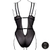 Obsessive Black Lace Bodysuit - Wireless, Adjustable, One Size Obsessive Black Lace Bodysuit - Wireless, Adjustable, One Size