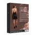 Obsessive Black Silk Dress Model 8714273043771 with Open Back and Slit, One Size Obsessive Black Silk Dress Model 8714273043771 with Open Back and Slit, One Size
