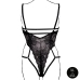 Obsessive Bodysuit Model 8714273043801 Plus Size Lace Open Cup Black