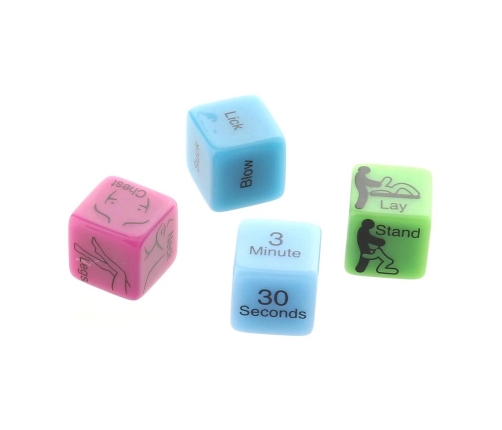 4 Oral Sex Dice