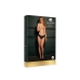 Claire - Elastic Lace Brief with Golden Details - One Size