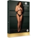 Claire - Elastic Lace Brief with Golden Details - Plus Size