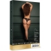 Claire - Elastic Lace Brief with Golden Details - Plus Size