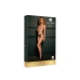 Cloé - Thong with Open Crotch, Adjustable Sliders and Golden Details - One Size